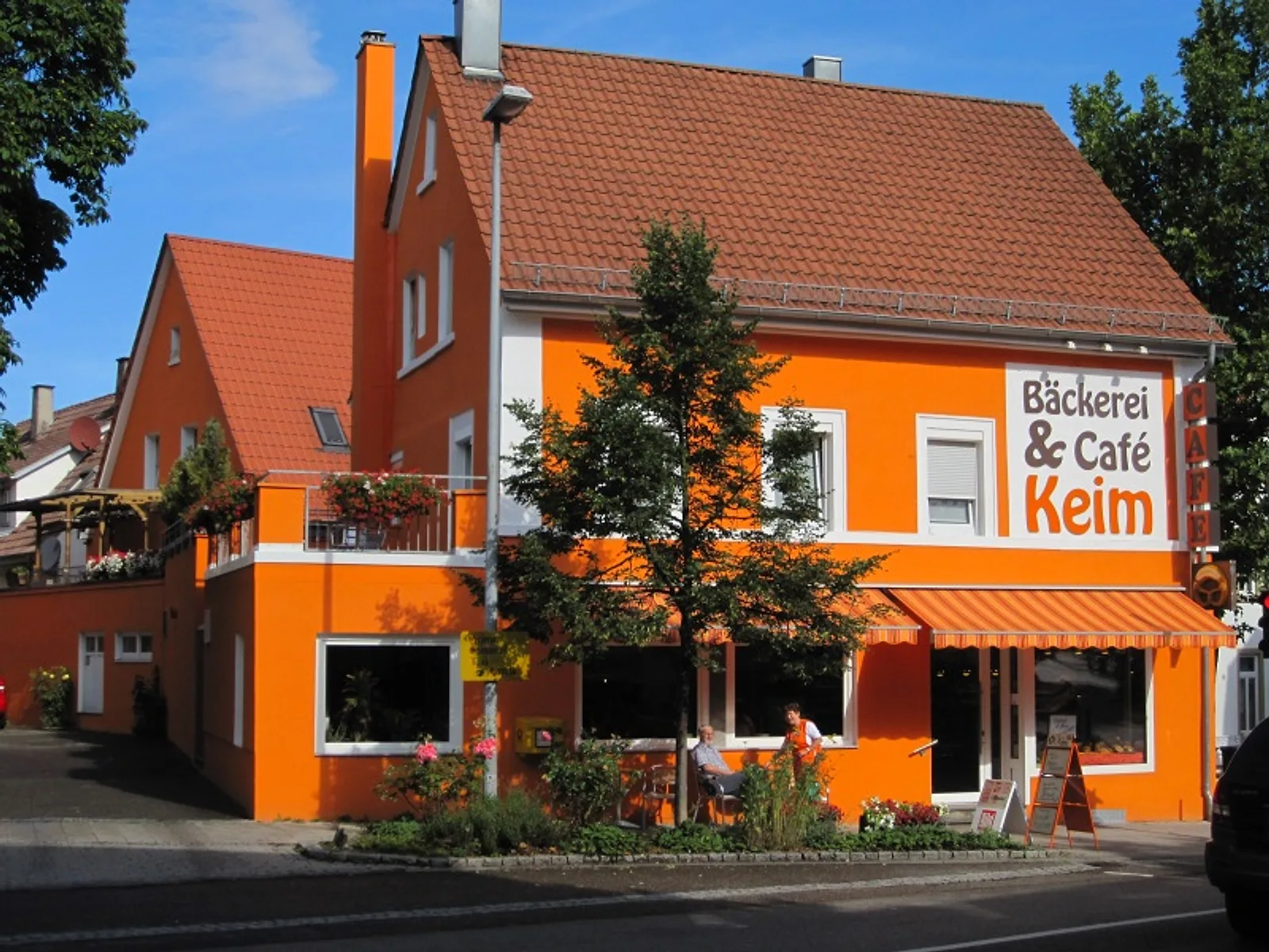 Bäckerei & Café Keim am König-Wilhelm-Platz in Marbach am Neckar